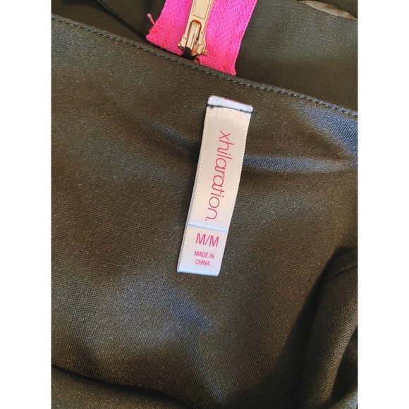 Black Romper with Pink Detail - Picture 3 of 3